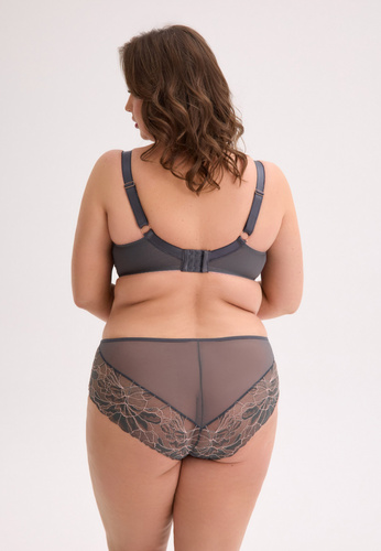 BS 1318 Сутиен Priya Gaia – полуподплатен макси, графитно розов, елегантен и удобен