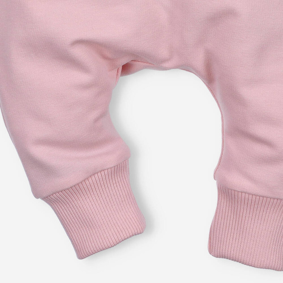 ABN-4518/PUR Анцуг Nini от органичен памук, пудрово розов