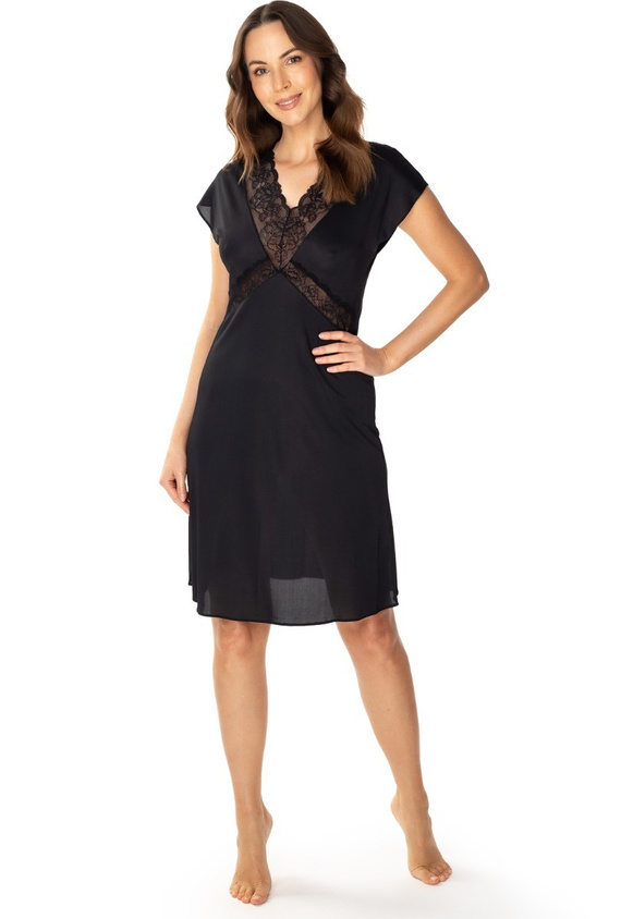 86650 Octawia дамска нощница Mewa черна