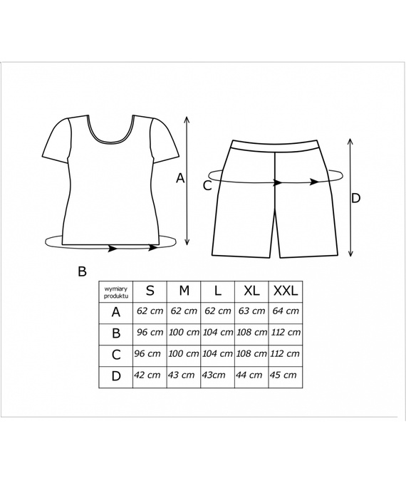 Дамска пижама Melisa 1/2 Donna – вискоза, къс ръкав