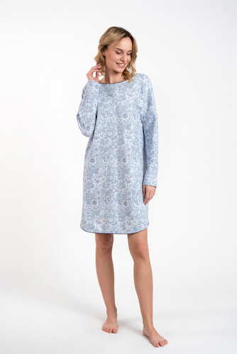 Нощница Gracjela Италианска мода - син принт