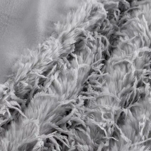 Одеяло Adore, рошаво, пухкаво покривало, европердета, сребристо