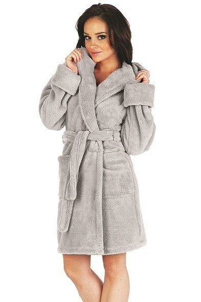 806 Luna Халат за баня De Lafense - сив