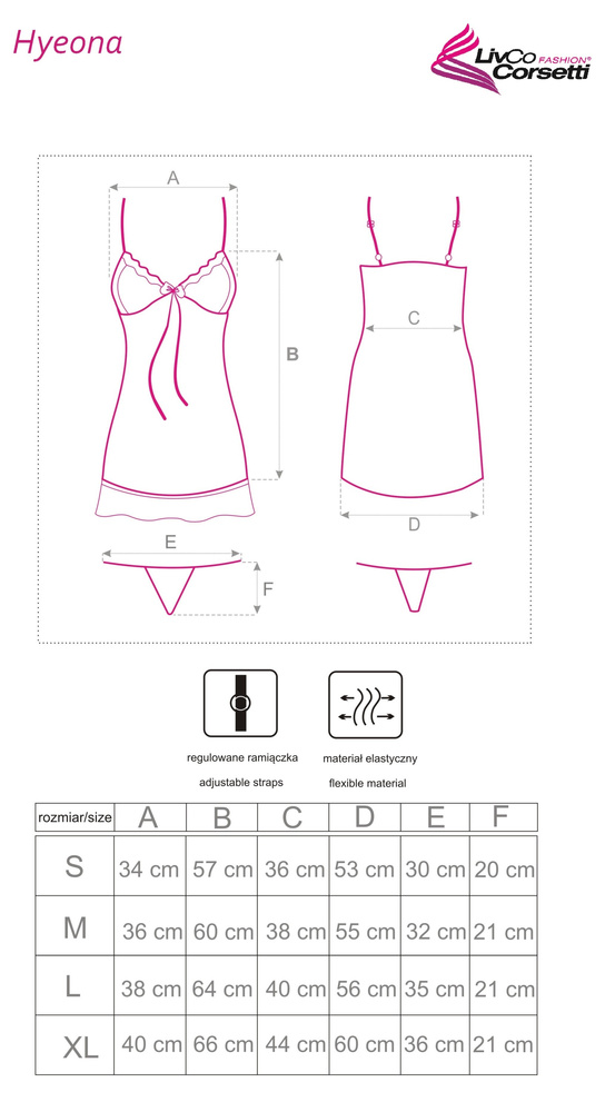 Hyeona Pink Дамска тениска - чувствена, розова | LivCo Corsetti Fashion