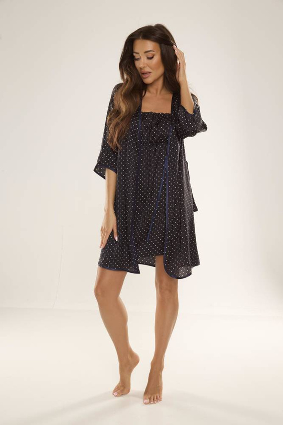 369 Нощница Laurine - тъмно синя