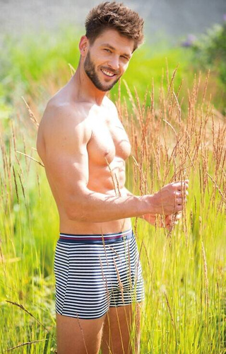 MXH 338 Key мъжки боксерки - бежови