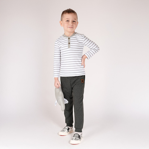 214140 Муки Памучна блуза с дълъг ръкав Никол