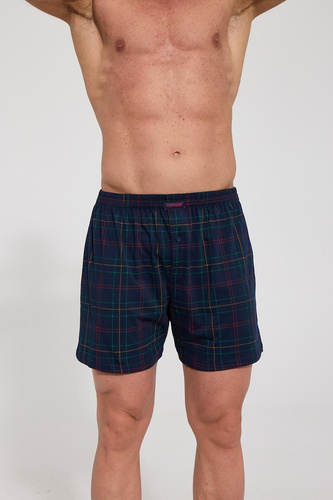Мъжки боксерки Cornette Comfort 002/357 008/357 тъмносини 100% памук