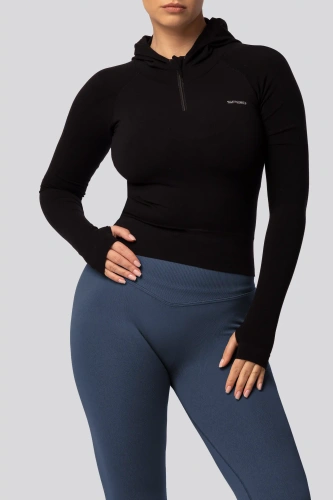 Клин push-up Spaio PRO висок талия плътен моделиращ navy blue