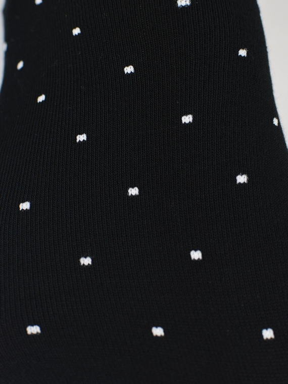 Дамски терлички Noviti ST077 – модал, точки, плоски шевове black