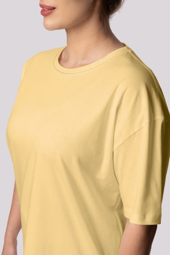 Bliss Дамска пижама с къс ръкав Mona жълто