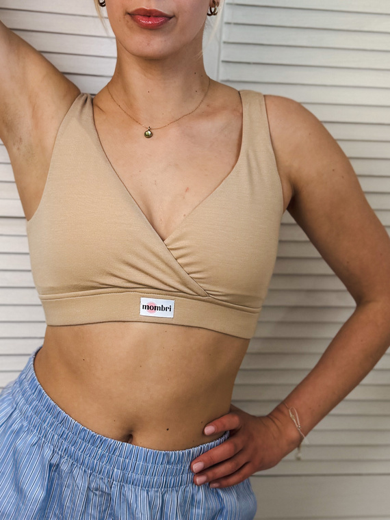 Milk&Love Mombri Klasyk непромокаем сутиен за кърмене beige