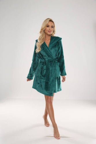 626 Abigail Дамски къс халат Forex - зелен