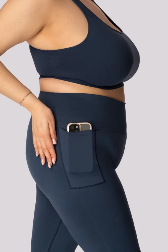 Базов дамски клин Mona тъмносин