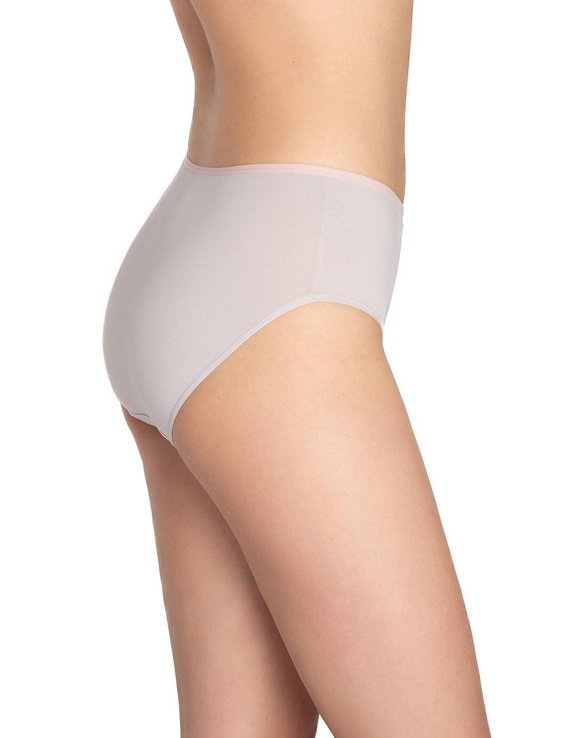 L-122BI-62 Дамски слипове Lama, комплект от 3 броя, памук, класическа кройка, сиво екрю бордо