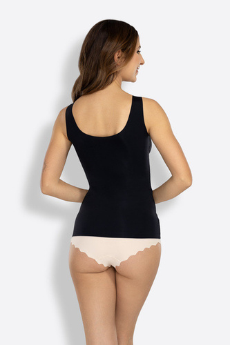 Feel Good Top Оформящо горнище със сутиен Mitex - черно