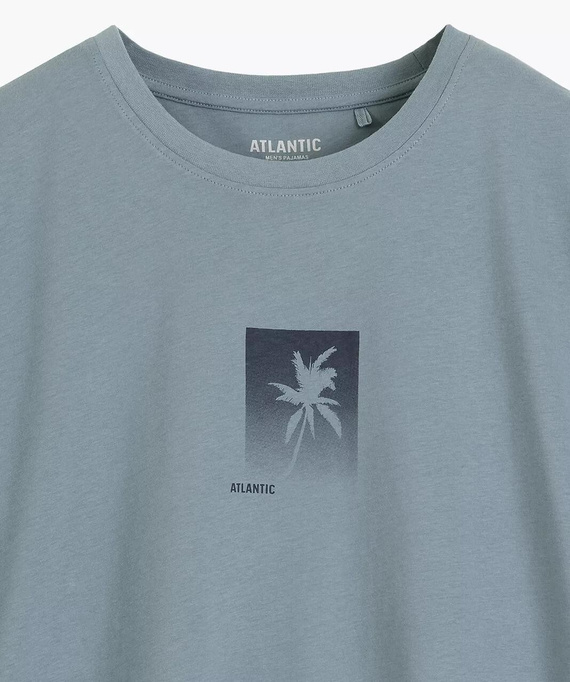 NMP-398 Лятна Мъжка Пижама 100% Памук Peach