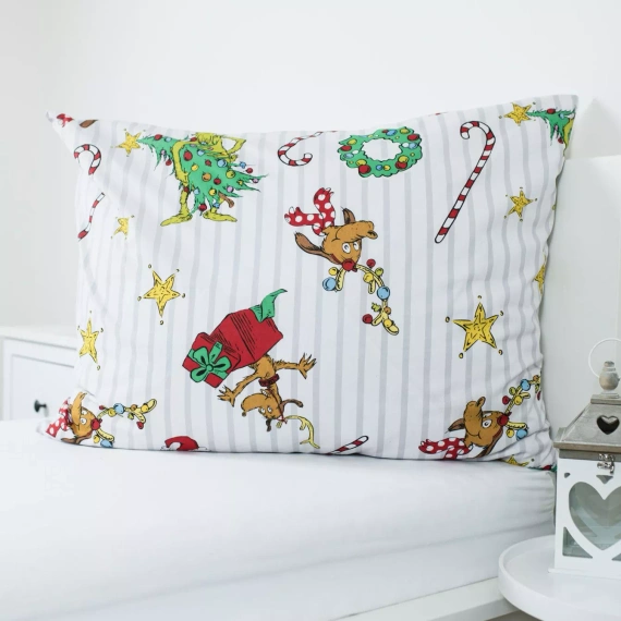 Спален комплект Grinch Grinchmas JF24 140x200 100% памук Grinch замък