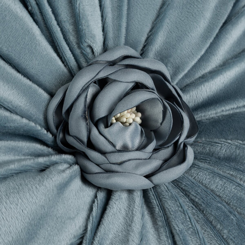 Декоративна възглавница Flores Eurofirany цвете Ø40 см blue