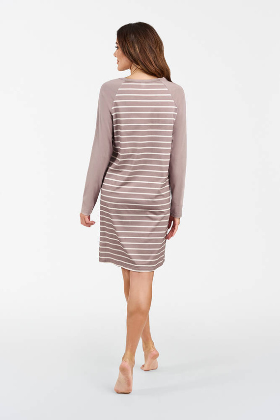 Нощница Oda Италианска мода - принт капучино