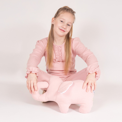 213140 Блуза с дълъг ръкав "Нели" Никол - розова