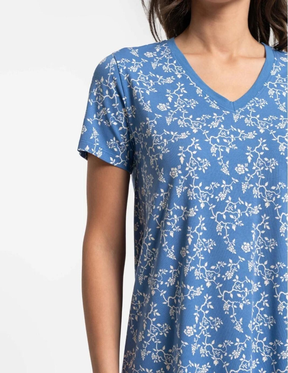 Дамска нощница Moraj PDK2700-009 памук V-деколте удобна