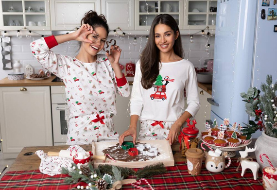 Дамска пижама Lillian Sensis -ecru