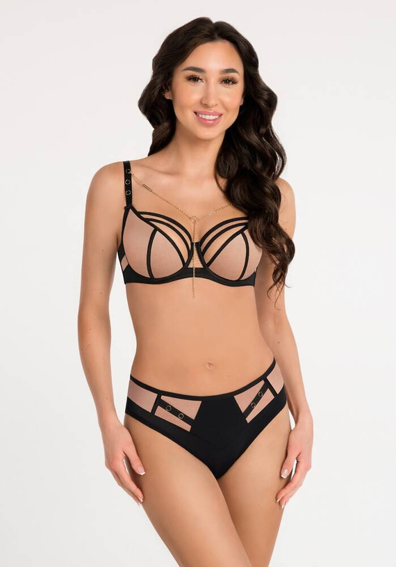 Gorsenia K 885 Tesora Мек бежов сутиен