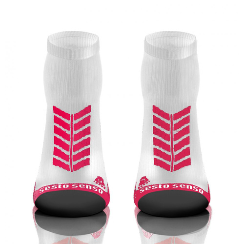 Спортни чорапи Спортни чорапи Sesto Senso бяло-розово