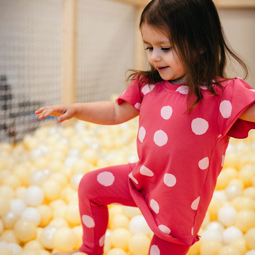 Детска тениска Eevi Cherry памук еластична удобна