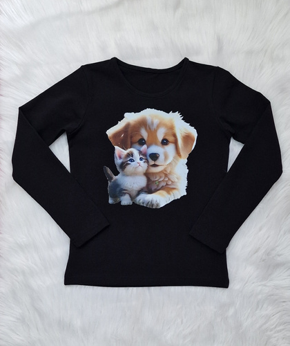 Детска блуза Friends Bambarillo - Черна - Джърси | Комфорт и стил