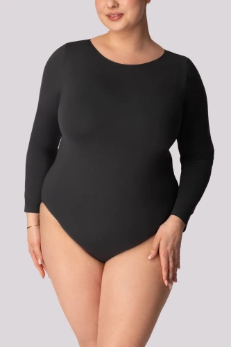 Base longsleeve Body damskie Mona grey