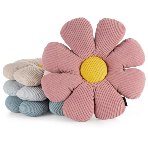 Цвете 40 Декоративна възглавница цвете европердета сребристо