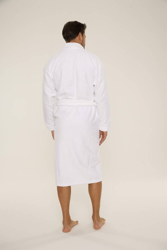 735 Manuele мъжки халат De Lafense - бял