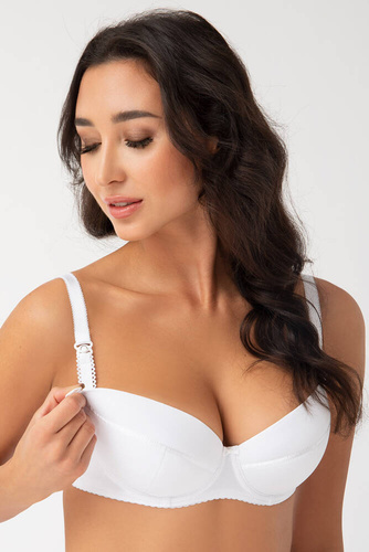 Gorsenia MK01 Ana Сутиен за кърмене - бял