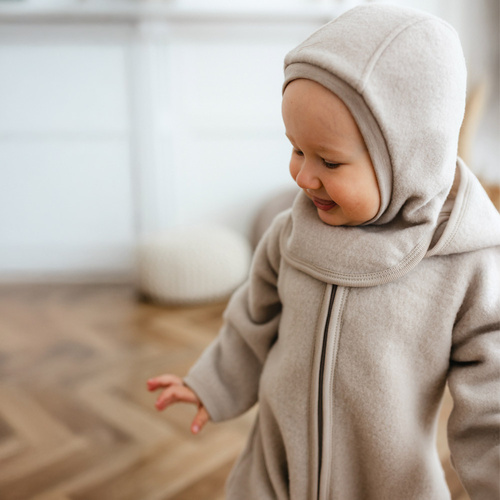 Детска балаклава Merino Merino Eevi - полар и мериносова вълна, топла и дишаща