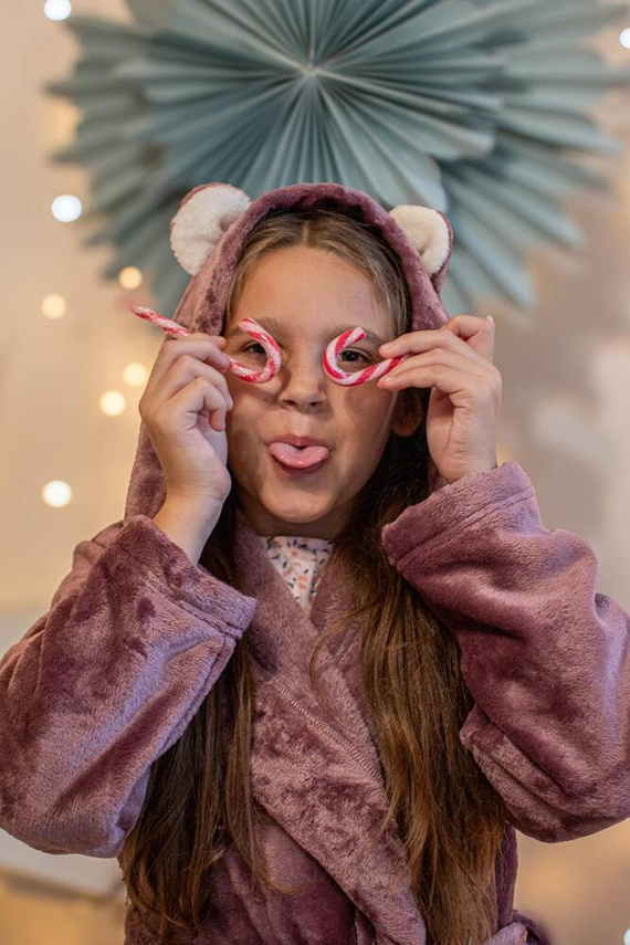 730 Детски халат за баня Serena Forex - Berry