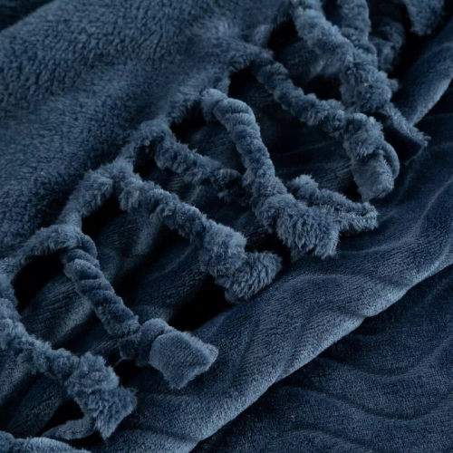 Ема Кувертюра с ресни европердета, тъмносиньо