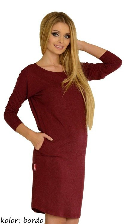 543 Нощница Paula 7/8 ръкав - графит