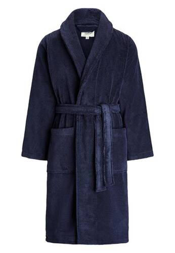 Gregory Мъжки халат Уникат морско синьо