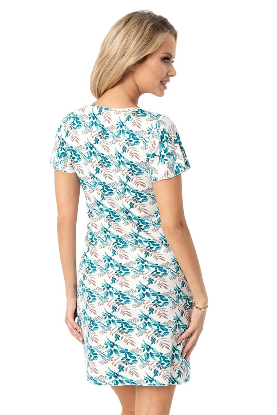 Нощница Irmina Donna – вискоза, къс ръкав, женствена и лека