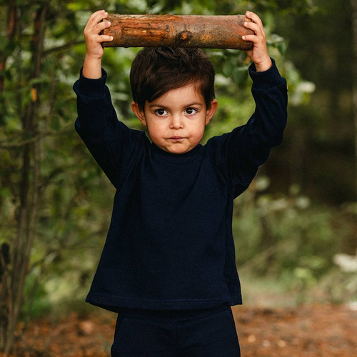 Детска блуза с дълъг ръкав Eevi Simply Comfy 100% памук