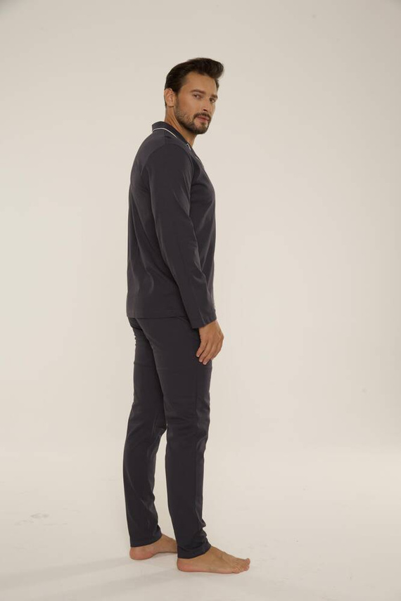 729 Norberto Мъжка пижама De Lafense - графит