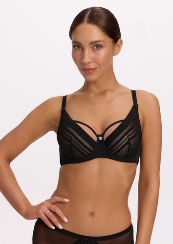 Сутиен Semi Soft Gaia BS 1395 Alicia черен SS10 с банели