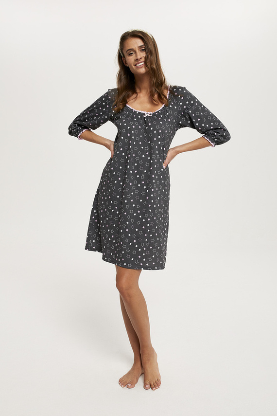 Нощница Antilia с 3/4 ръкав Италианска мода - принт