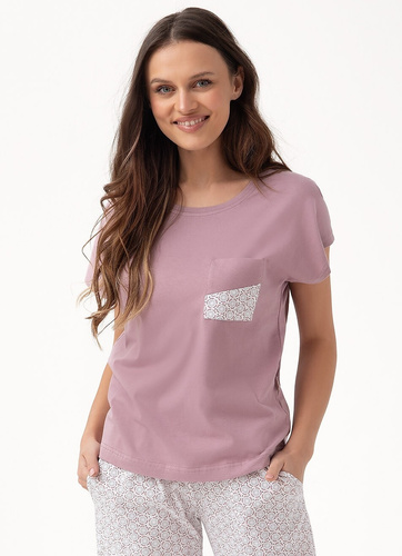 319 Дамска пижама Луна - какао