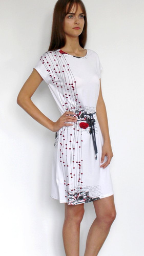 427 Alejandra II Forex нощница - бяла