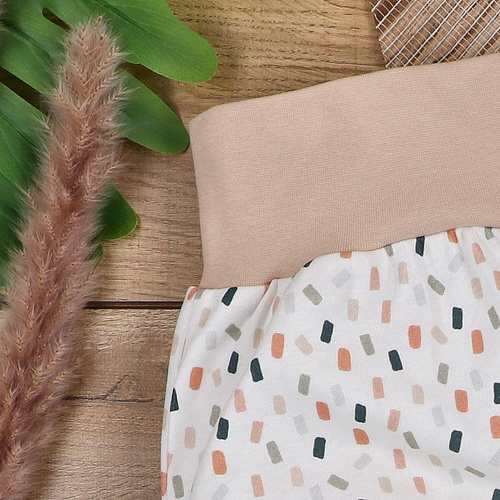 ABN-5331/KRE Спален костюм Nini от органичен памук, кремав