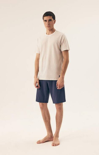 42633 Премиум мъжка пижама Dive Henderson - бяла