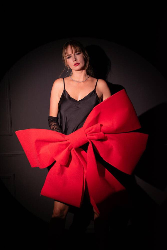 758 Дамска риза Cordelia De Lafense - черна